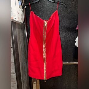 DISCOUNTED Versace zipper dress